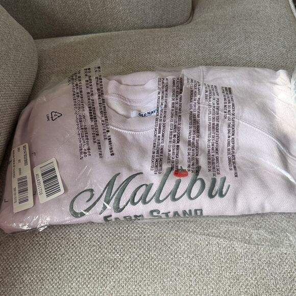Old Navy Lavender Malibu Farm Stand SoComfy Crew-Neck Graphic Sweatshirt - Picture 10 of 11